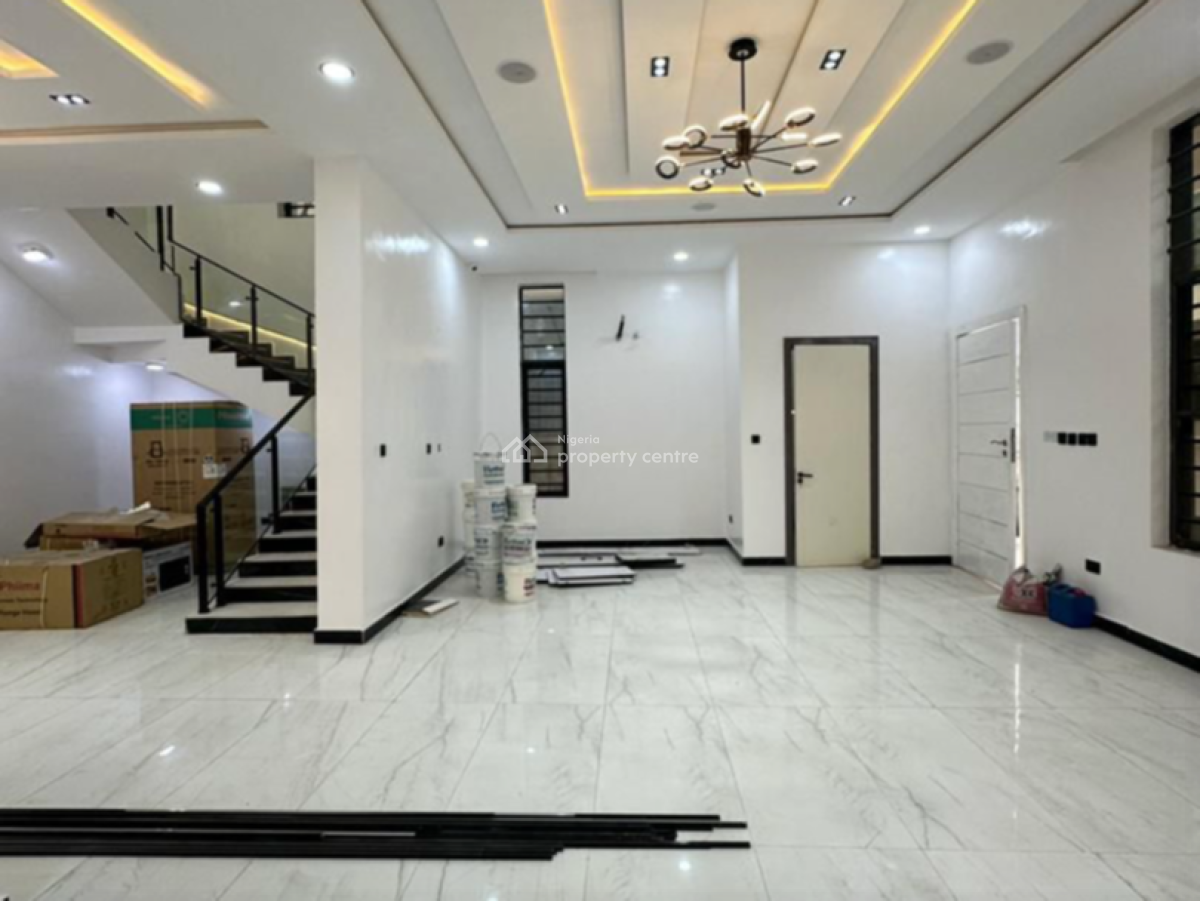 Exquisite 4 Bedroom Detached Duplex with Swimming Pool and Bq, Ikate, Lekki, Lagos, Detached Duplex for Sale