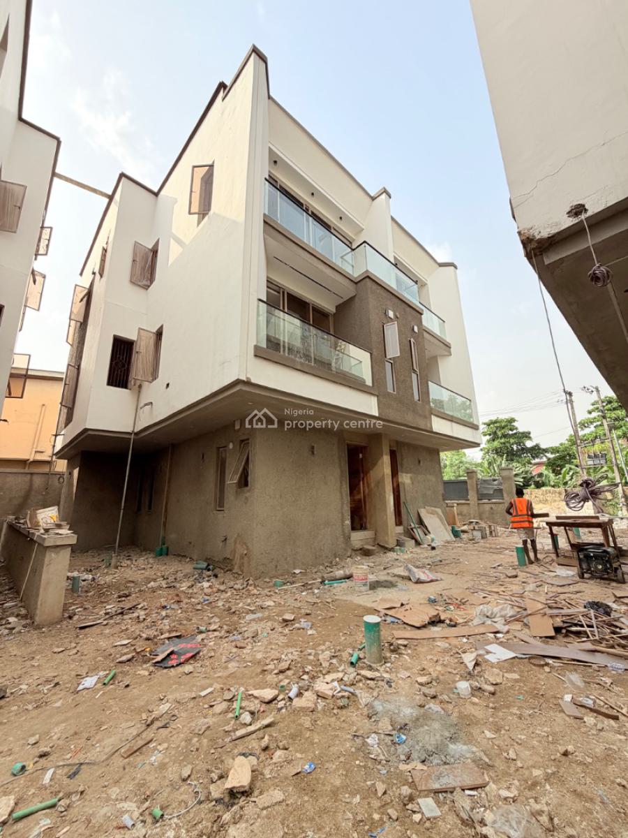 Spaciously Built 4 Bedroom Semi Detached Duplex with a Room Bq, Adeniyi Jones, Ikeja, Lagos, Semi-detached Duplex for Sale