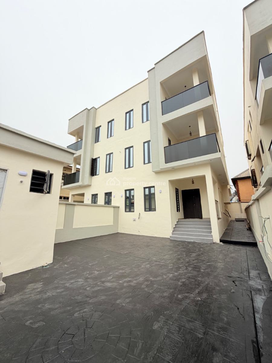 Super Luxury 4 Bedroom Semi Detached Duplex with a Gate House and Bq, Gra Phase 1, Magodo, Lagos, Semi-detached Duplex for Sale