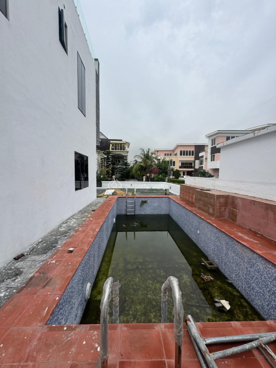 Aesthetically Pleasing 5 Bedroom Detached Duplex with Elevator, Pool, Features Very Spacious Compound, Pool Bq,cinema, Rooftop Lounge, Osapa, Lekki, Lagos, Detached Duplex for Sale