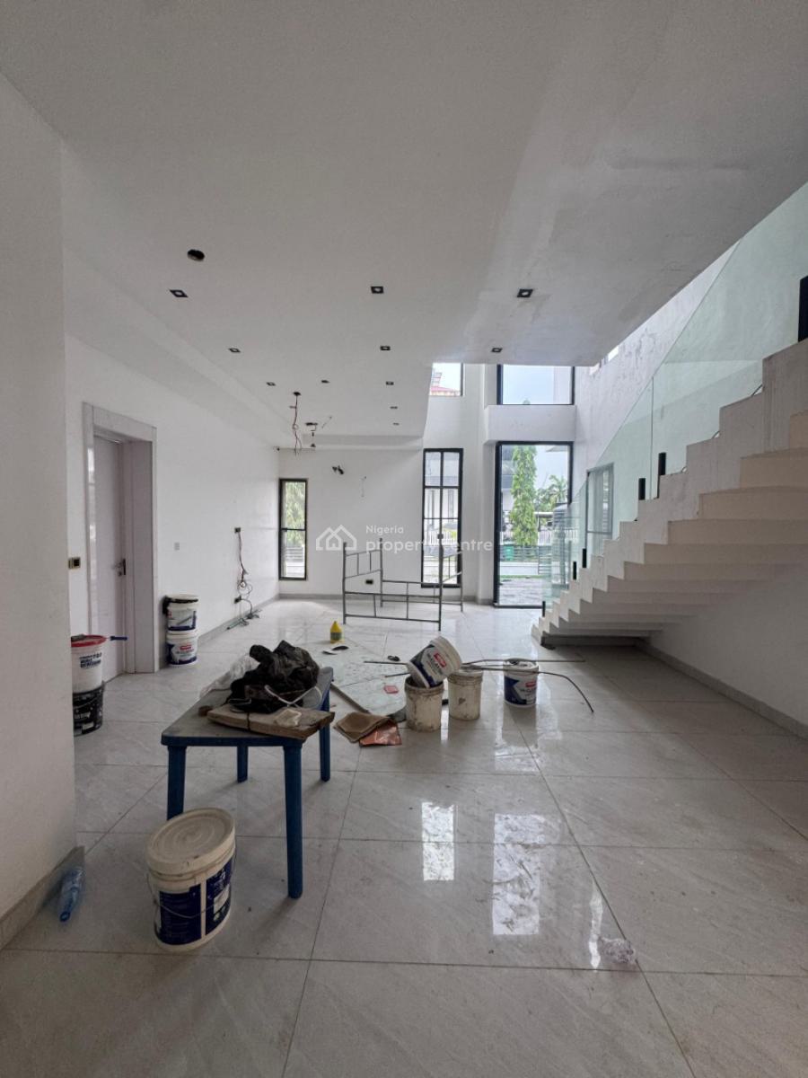 Exclusive 5 Bedroom Mansion Within a Prestigious Estate, Features a Cinema, Pool,bq,gym ,rooftop Lounge, Osapa, Lekki, Lagos, Detached Duplex for Sale