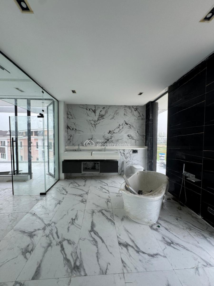 Exclusive 5 Bedroom Mansion Within a Prestigious Estate, Features a Cinema, Pool,bq,gym ,rooftop Lounge, Osapa, Lekki, Lagos, Detached Duplex for Sale