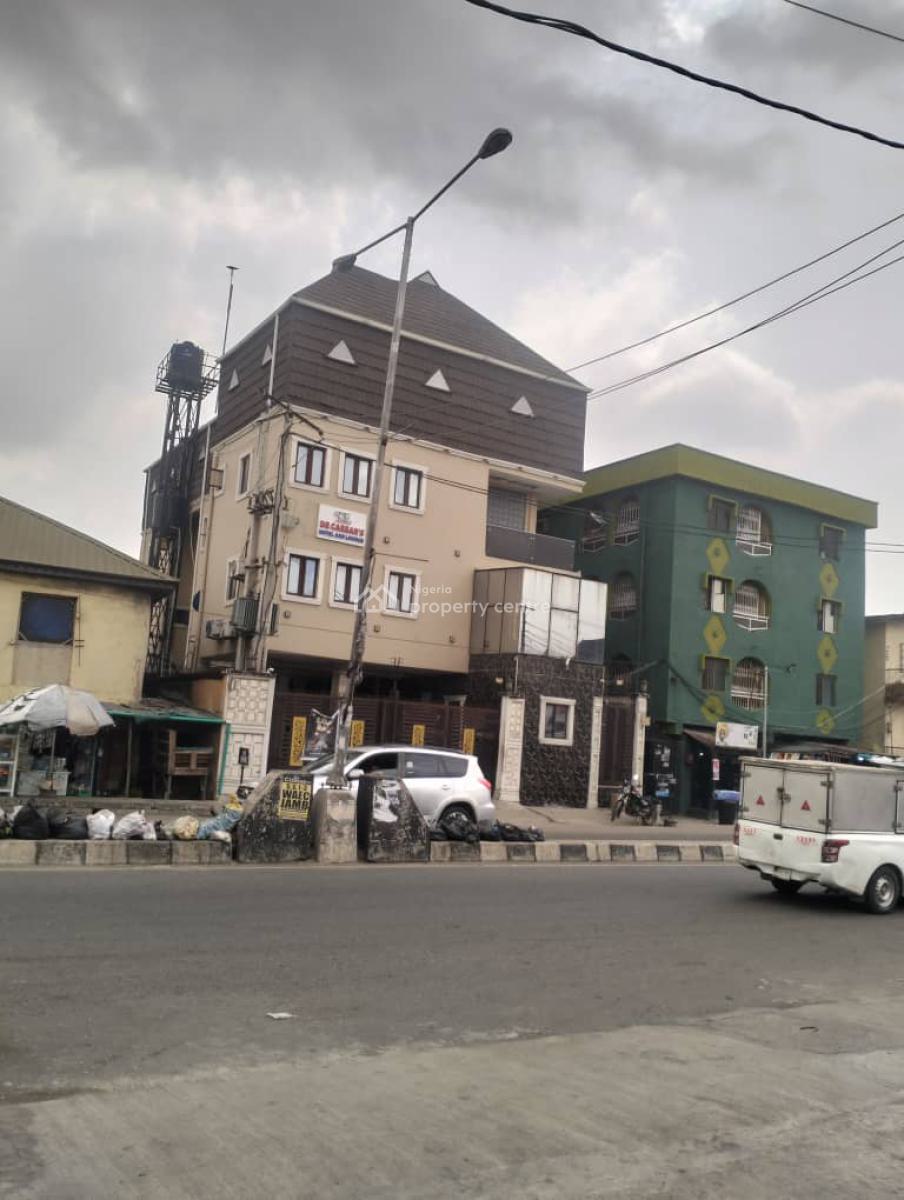 Functioning Hotel with Lounge, Ijesha, Surulere, Lagos, Hotel / Guest House for Sale