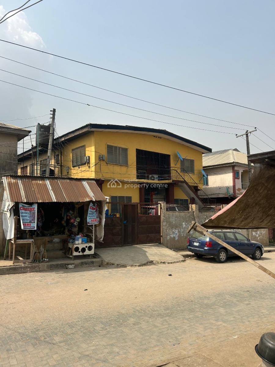 a Storey Building of 4 Numbers of 3 Bedroom Flat Sitting on Full Plot, Ketu, Alapere, Ketu, Lagos, Block of Flats for Sale
