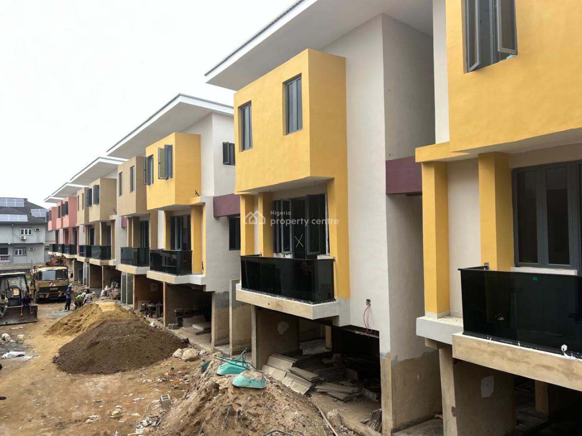 19 Units of 4 Bedroom Terrace with Bq, All Room En Suite, Boat Estate Adeniyi Jones Ikeja Lagos State, Adeniyi Jones, Ikeja, Lagos, Terraced Duplex for Sale