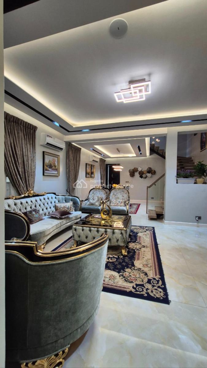 Direct Luxurious Fully Furnished 4bedrooms Semi Detached Duplex Wit Bq, Off Oduduwa Way Gra Ikeja, Ikeja Gra, Ikeja, Lagos, Semi-detached Duplex for Sale