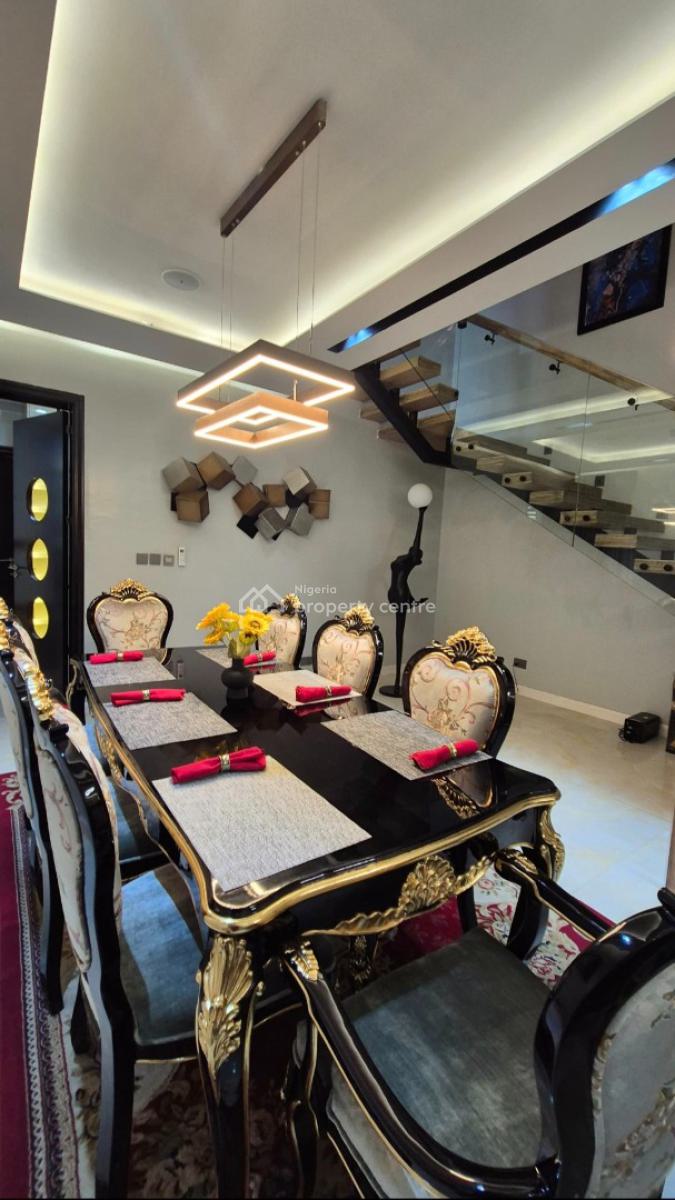 Direct Luxurious Fully Furnished 4bedrooms Semi Detached Duplex Wit Bq, Off Oduduwa Way Gra Ikeja, Ikeja Gra, Ikeja, Lagos, Semi-detached Duplex for Sale