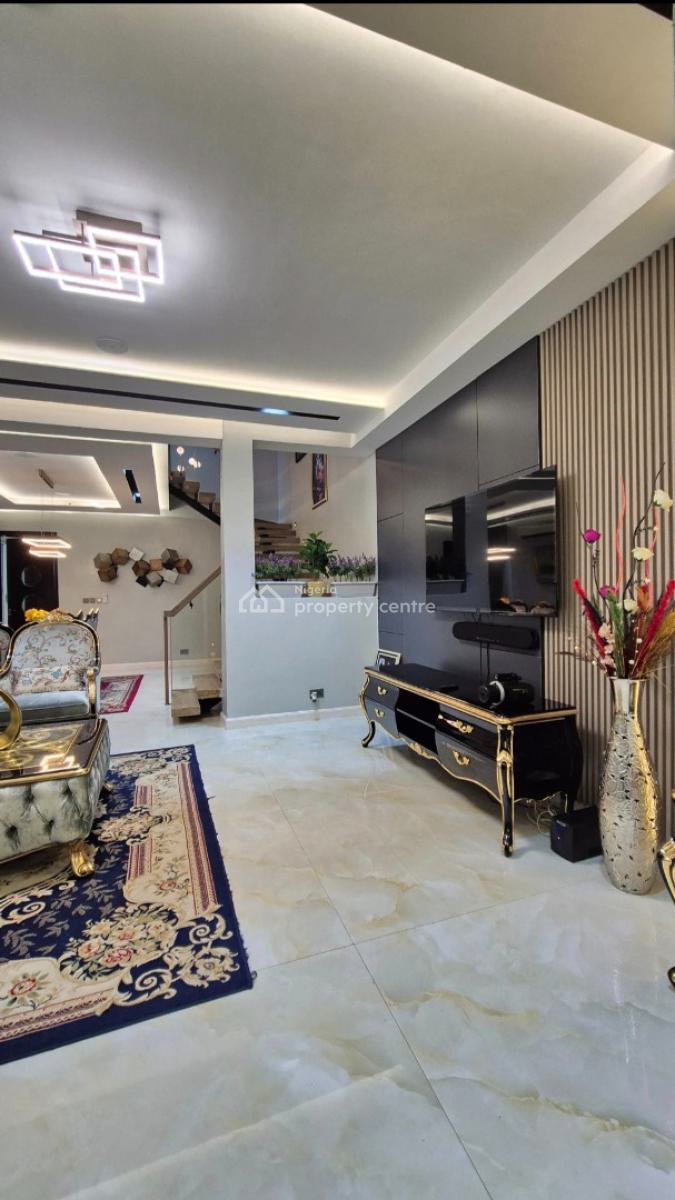 Direct Luxurious Fully Furnished 4bedrooms Semi Detached Duplex Wit Bq, Off Oduduwa Way Gra Ikeja, Ikeja Gra, Ikeja, Lagos, Semi-detached Duplex for Sale