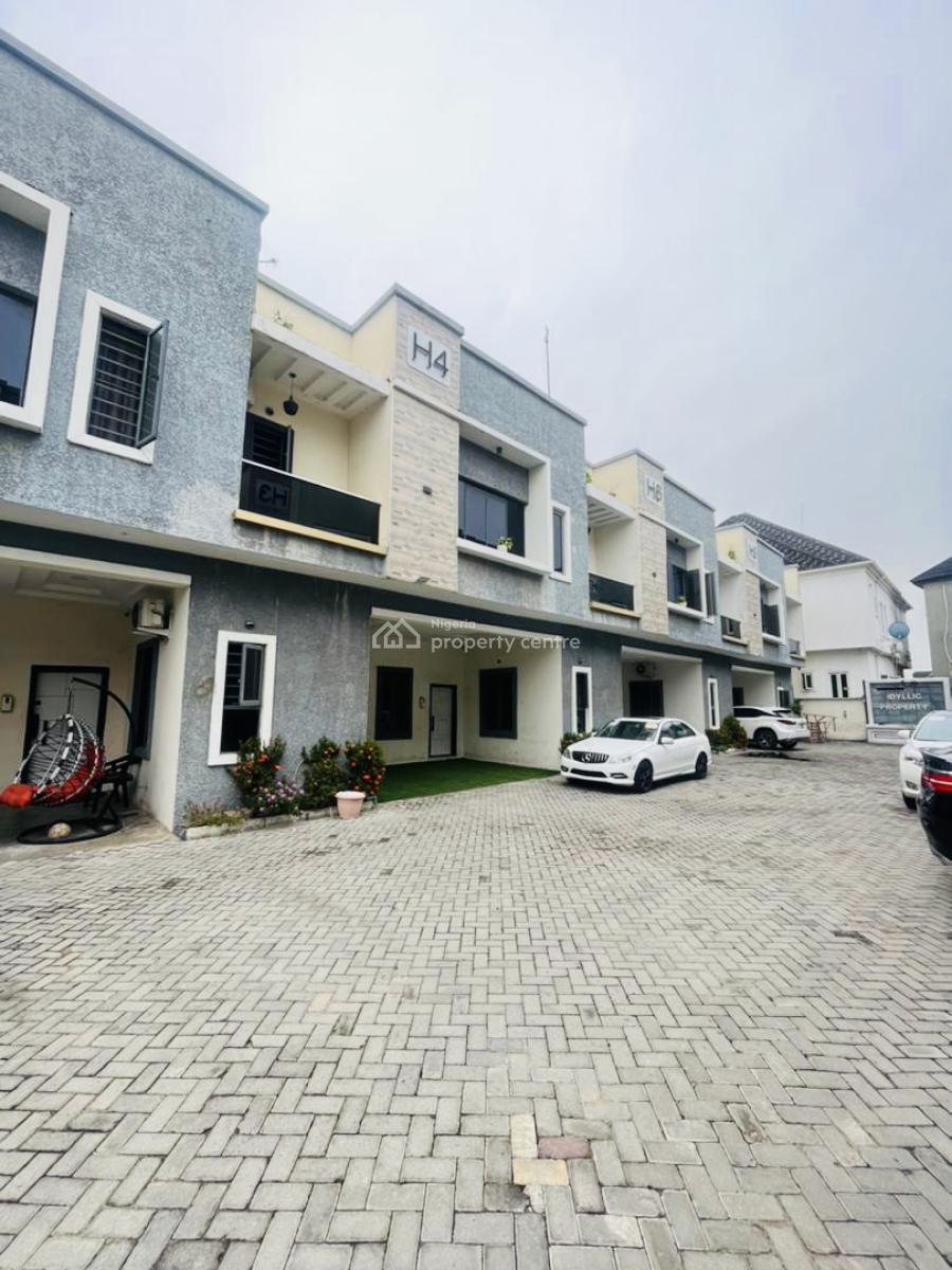 Most Affordable Spacious 4 Bedroom Terrace Duplex, Ikota, Lekki, Lagos, Terraced Duplex for Sale