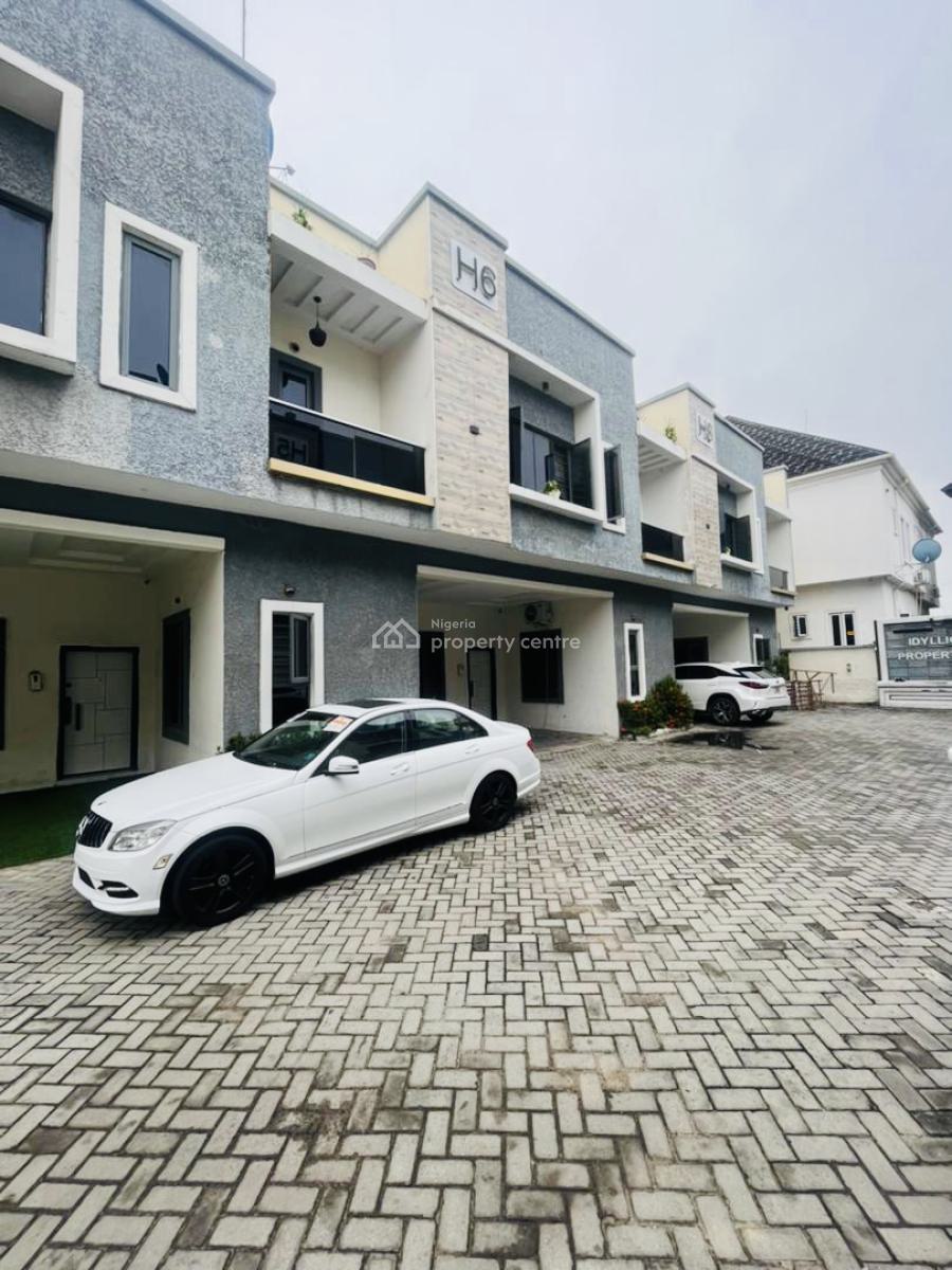 Most Affordable Spacious 4 Bedroom Terrace Duplex, Ikota, Lekki, Lagos, Terraced Duplex for Sale