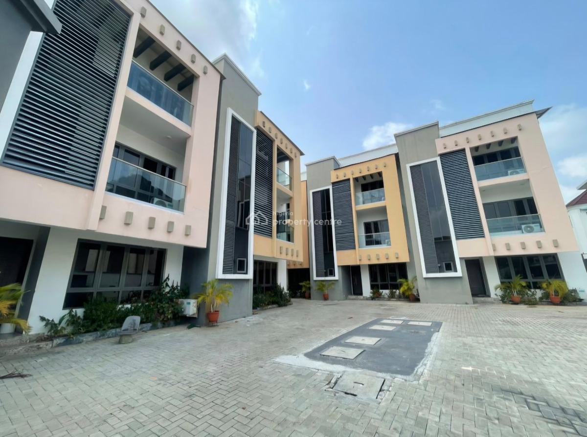 Luxury 5 Units of 4-bedroom Terraced Duplex with a Room Bq Each, Banana Island, Ikoyi, Lagos, Terraced Duplex for Rent