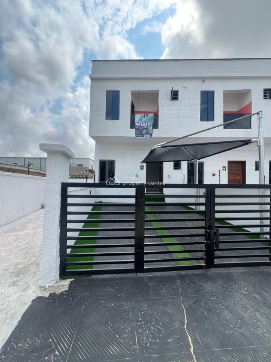 4 Bedroom Terrace Duplex with a Private Compound in a Serene Environment, Ajah, Lagos, Terraced Duplex for Sale
