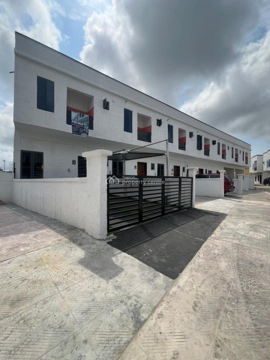 4 Bedroom Terrace Duplex with a Private Compound in a Serene Environment, Ajah, Lagos, Terraced Duplex for Sale