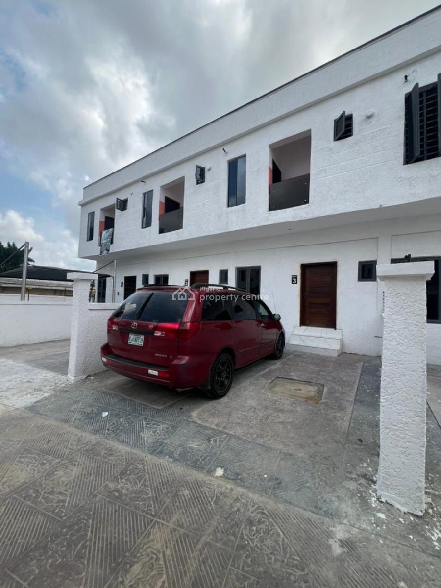 4 Bedroom Terrace Duplex with a Private Compound in a Serene Environment, Ajah, Lagos, Terraced Duplex for Sale