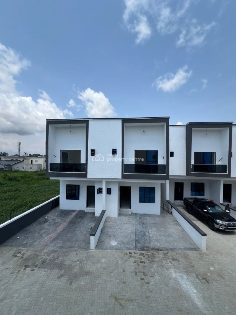 4 Bedroom Semi Detached Duplex with a Room Bq, Ajah, Lagos, Semi-detached Duplex for Sale