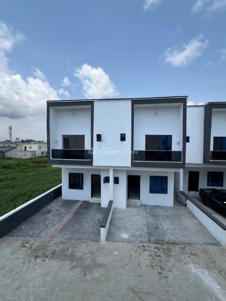 4 Bedroom Semi Detached Duplex with a Room Bq, Ajah, Lagos, Semi-detached Duplex for Sale
