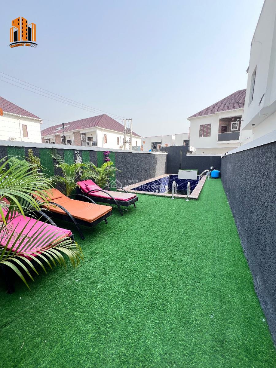 Contemporary 4 Bedroom Semi-detached Duplex with Swimming Pool, Orchid, Ikota, Lekki, Lagos, Semi-detached Duplex for Sale