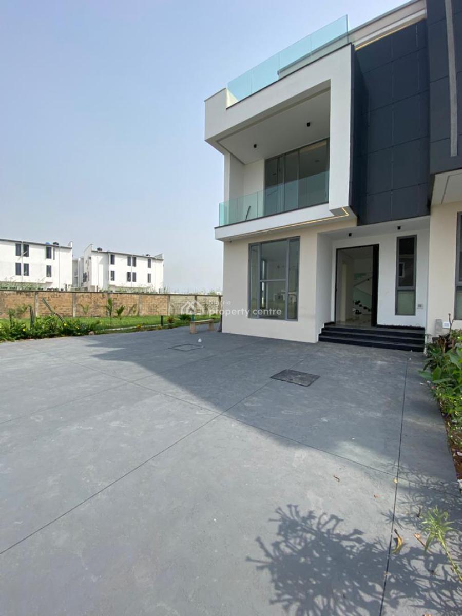 Exquisite 5 Bedroom Semi Detached Duplex with a Bq, Swimming Pool, in One of The Most Prestigious Estates on The Island, Ikate, Lekki, Lagos, Semi-detached Duplex for Sale