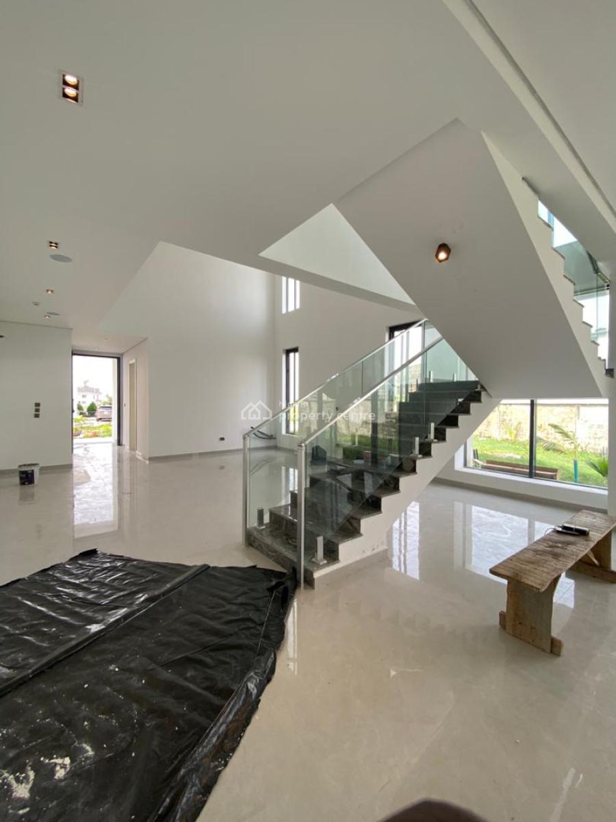 Exquisite 5 Bedroom Semi Detached Duplex with a Bq, Swimming Pool, in One of The Most Prestigious Estates on The Island, Ikate, Lekki, Lagos, Semi-detached Duplex for Sale