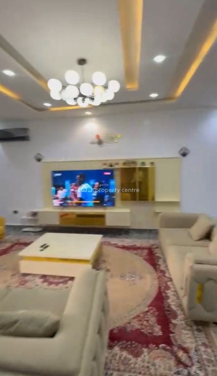 Luxury Fully Furnished 4 Bedroom Terrace Duplex with,bq,gym,swim/pool,, By Coza(tarred Rd), Guzape District, Abuja, Terraced Duplex for Rent