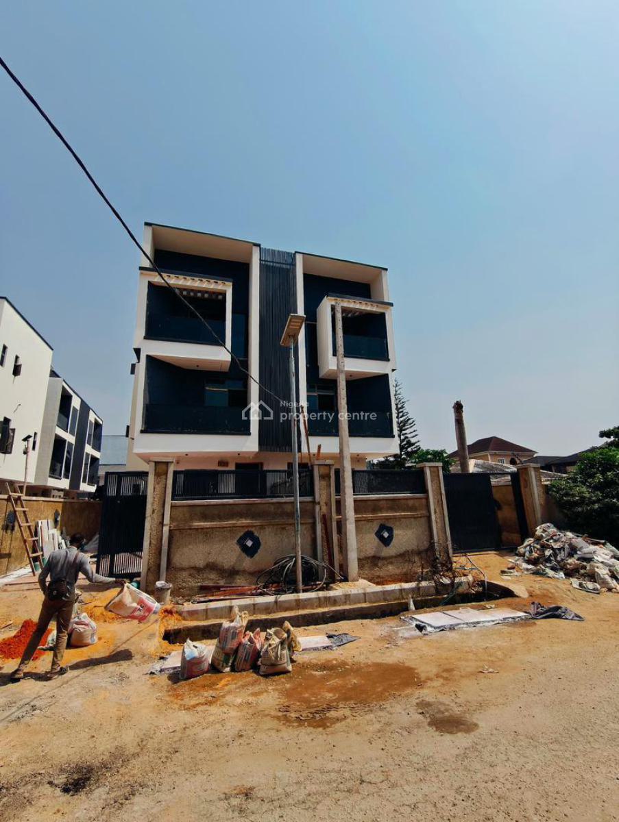Brand New Contemporary 4 Bedroom Detached Duplex with Bq, in a Serene and Secured Estate, Adeniyi Jones, Ikeja, Lagos, Semi-detached Duplex for Sale