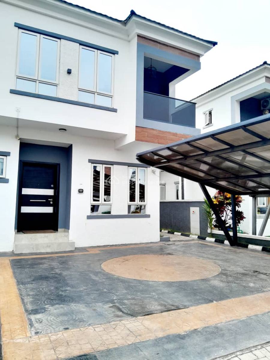 Fully Furnished 4 Bedroom Semidetached Duplex with a Room Bq, Victoria Bay Estate, Ikate, Lekki, Lagos, Semi-detached Duplex for Rent