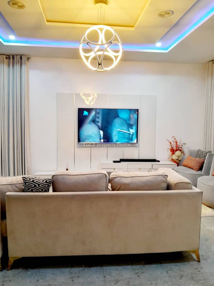 Fully Furnished 4 Bedroom Semidetached Duplex with a Room Bq, Victoria Bay Estate, Ikate, Lekki, Lagos, Semi-detached Duplex for Rent