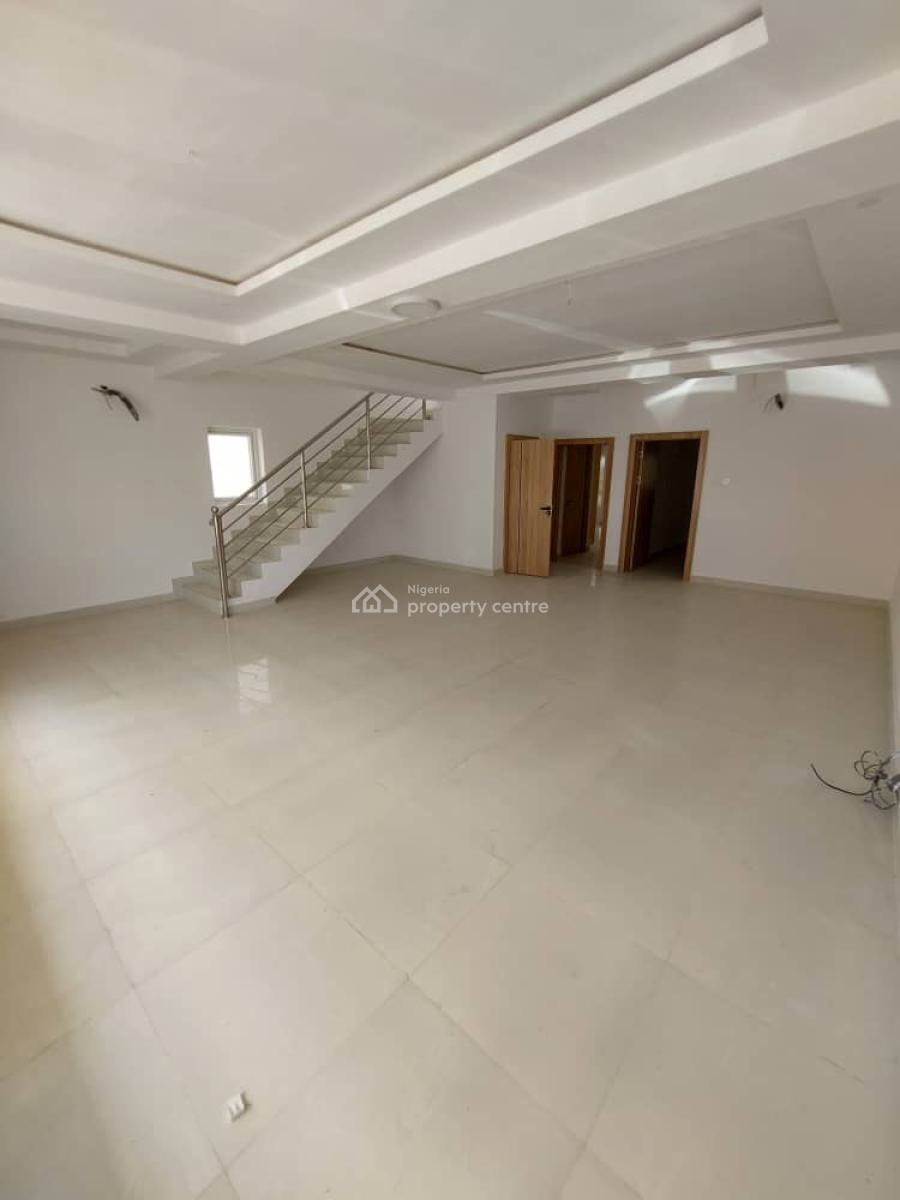 Fully Serviced 5-bedroom Semi Detached House with a Bq, Western Foreshore Estate, Osapa, Lekki, Lagos, Semi-detached Duplex for Rent