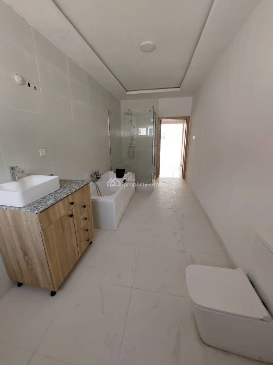 Fully Serviced 5-bedroom Semi Detached House with a Bq, Western Foreshore Estate, Osapa, Lekki, Lagos, Semi-detached Duplex for Rent