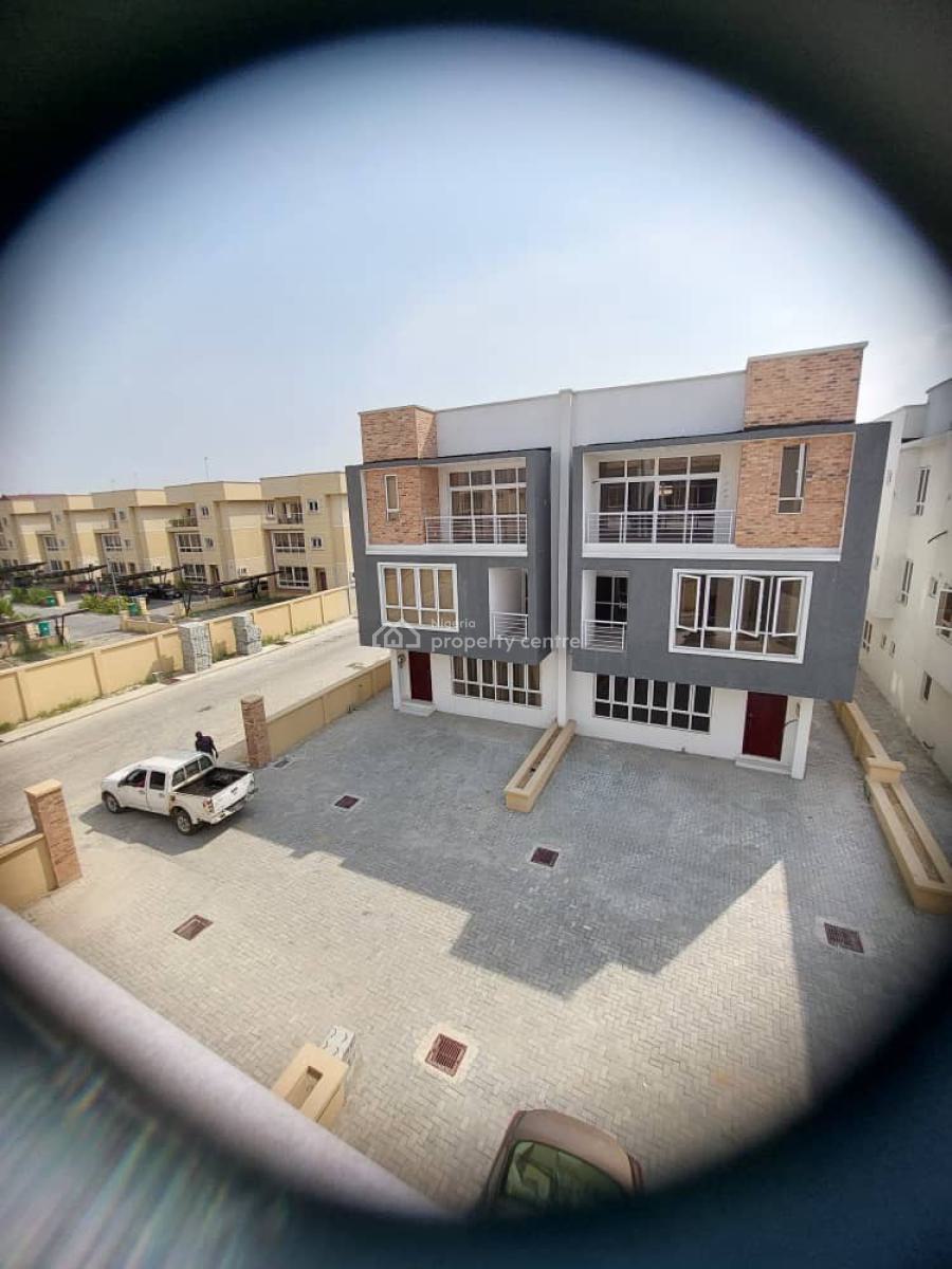 Fully Serviced 5-bedroom Semi Detached House with a Bq, Western Foreshore Estate, Osapa, Lekki, Lagos, Semi-detached Duplex for Rent