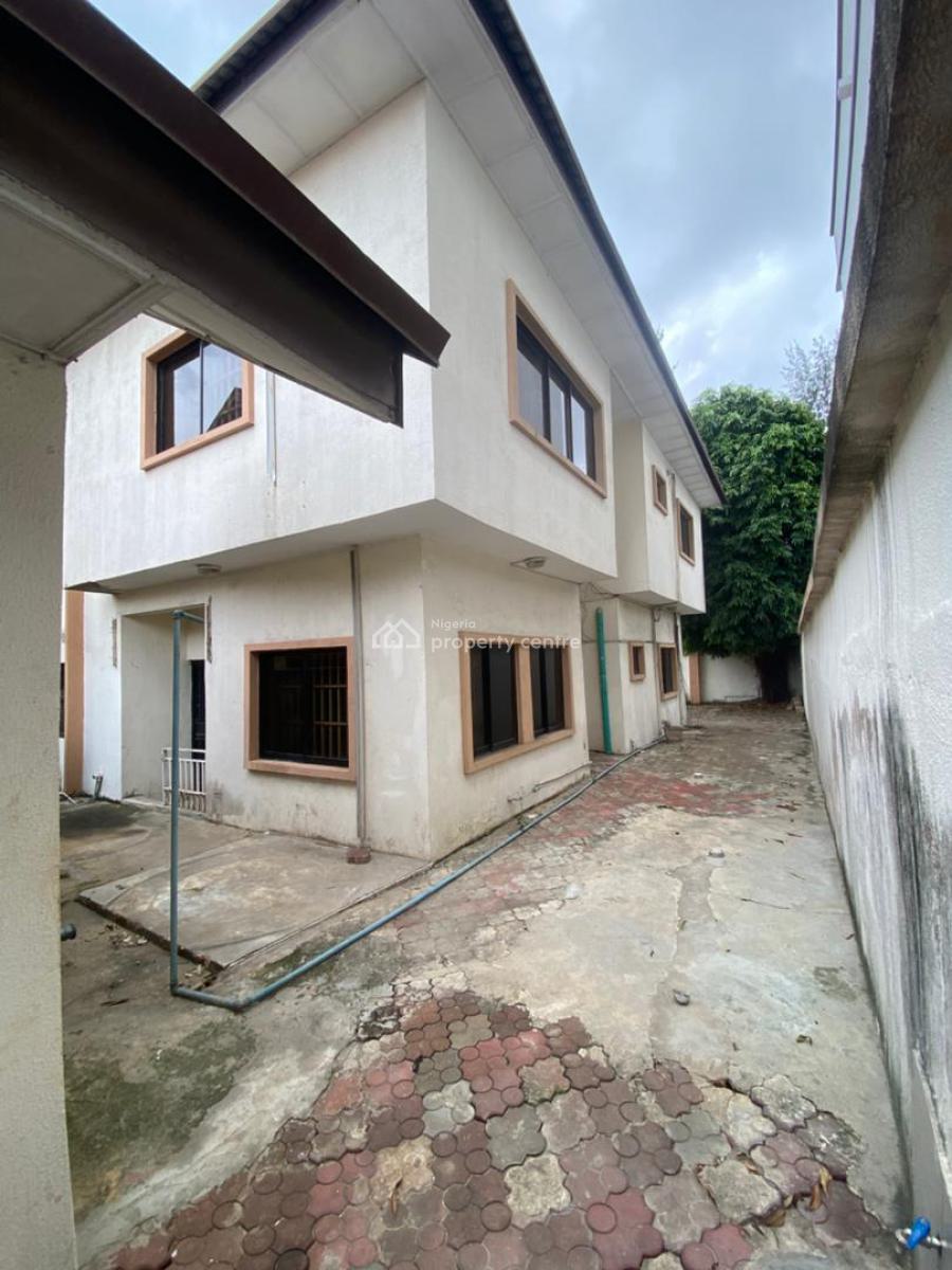 a Lovely 5 Bedroom  Detached House with a Room Bq, Parkview, Ikoyi, Lagos, House for Rent