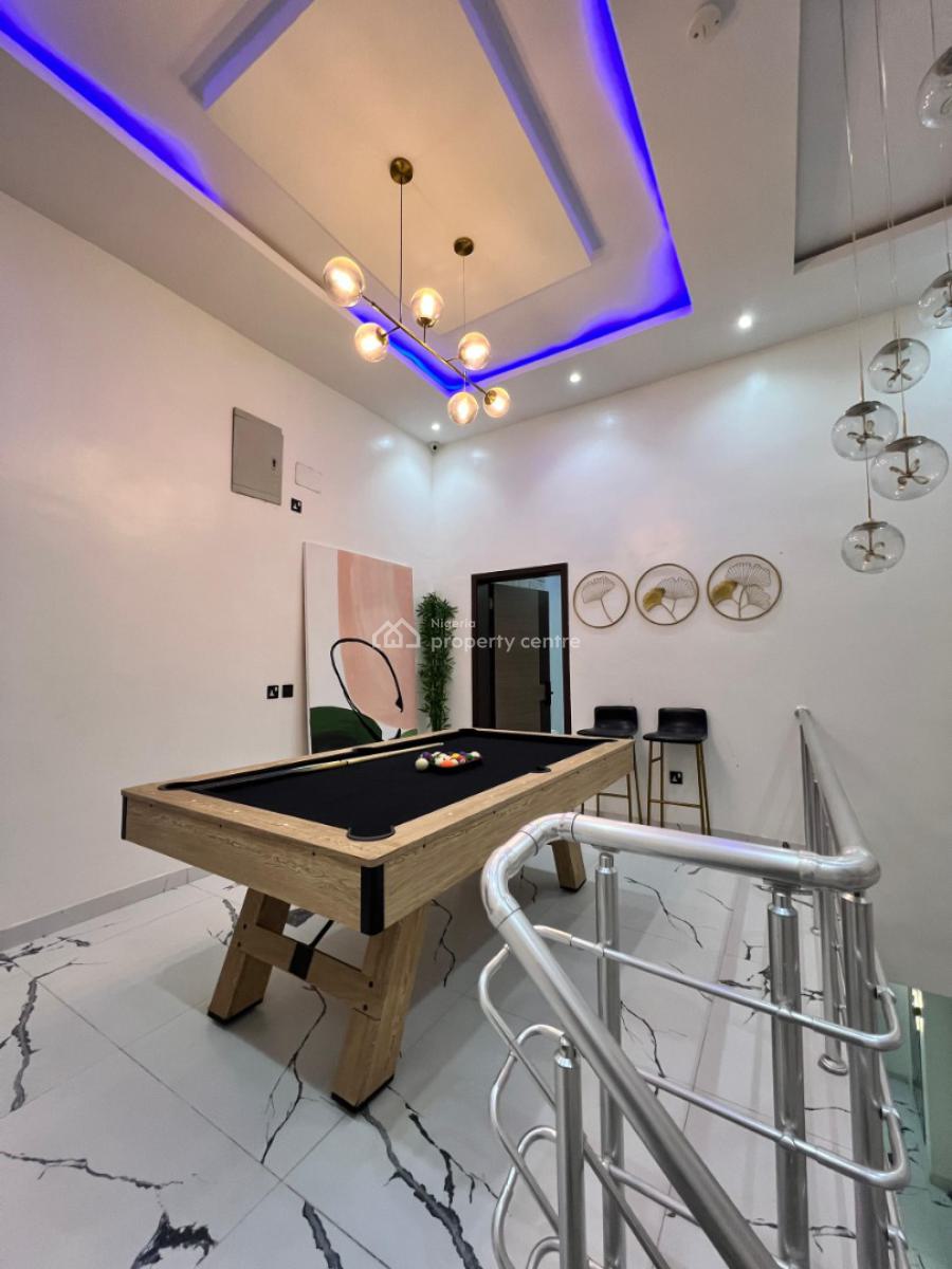 Fully Furnished 5brm Fully Detached Duplex, Cheveron Lekki, Lekki, Lagos, Detached Duplex for Rent