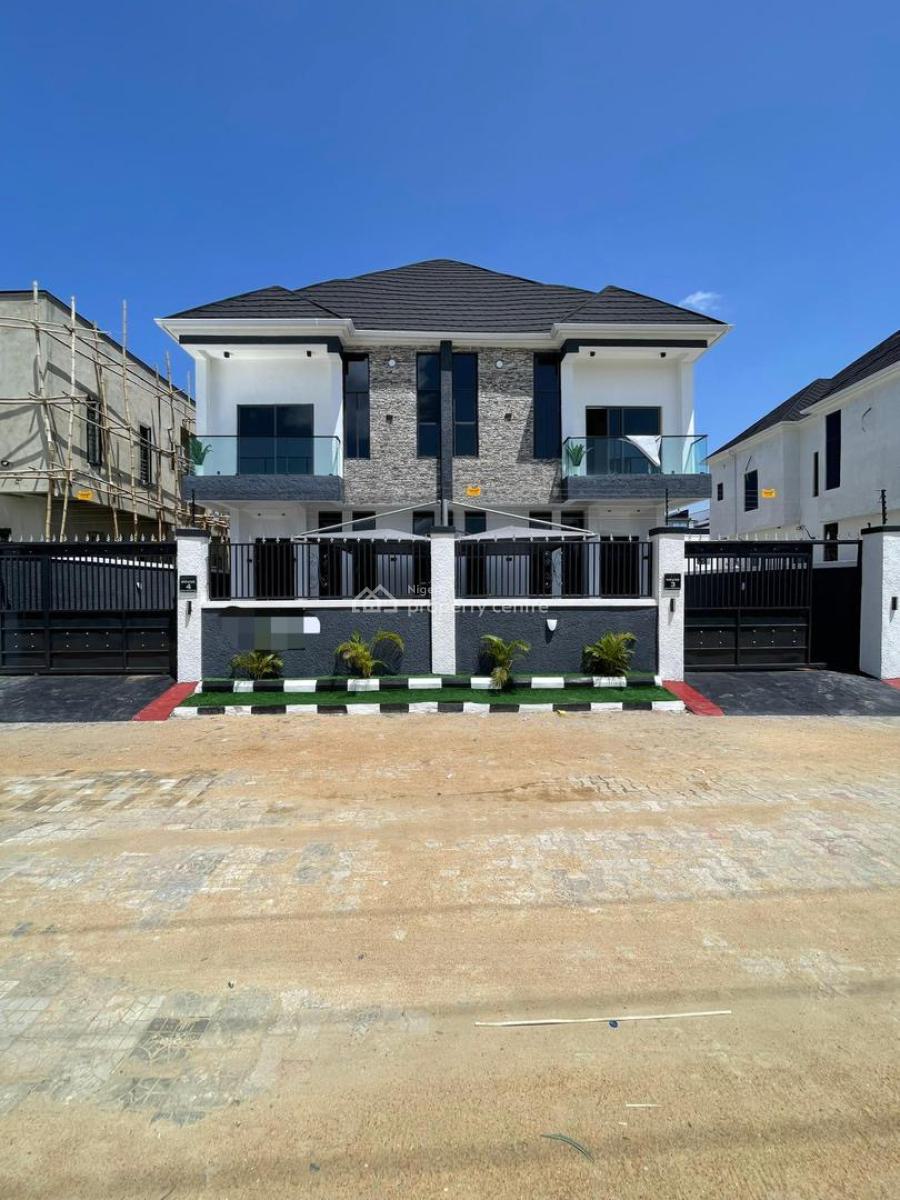 Exquisite 4 Bedroom Semi-detached Duplex, Ikota, Lekki Phase 2, Lekki, Lagos, Semi-detached Duplex for Sale
