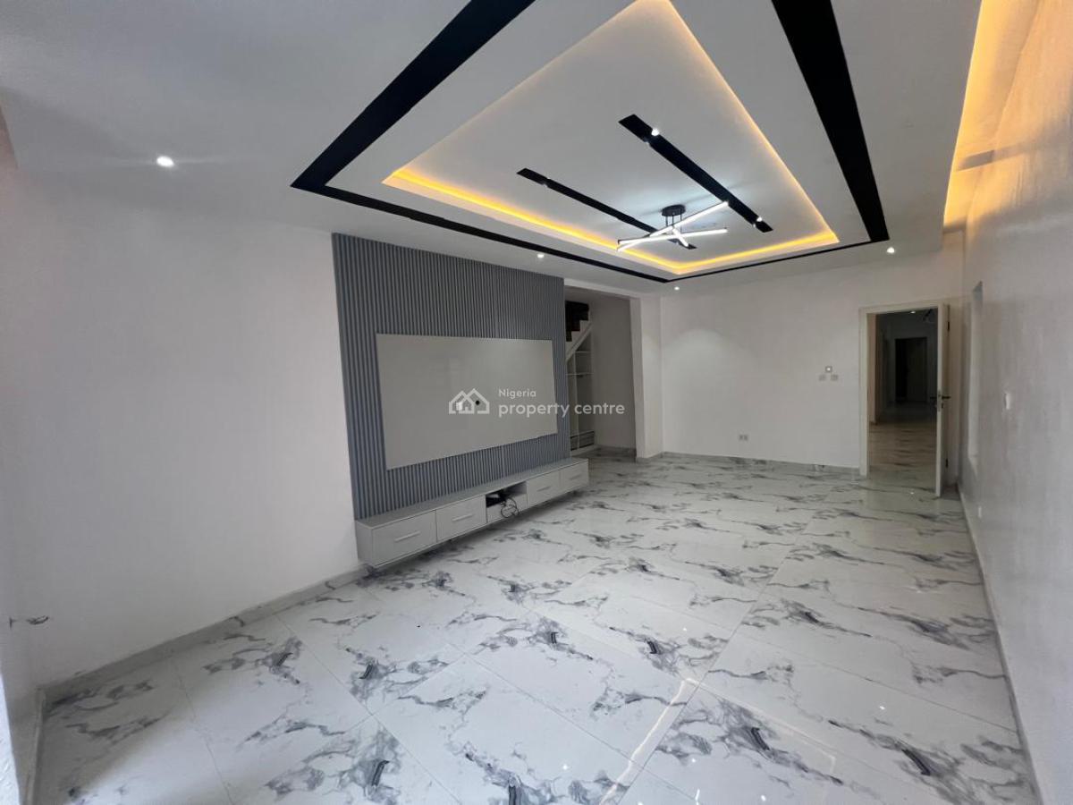 a Newly Built, Luxury 5 Bedroom Fully Detached Duplex, with 2 Room Bq, Chevron, Lekki, Lagos, Detached Duplex for Sale
