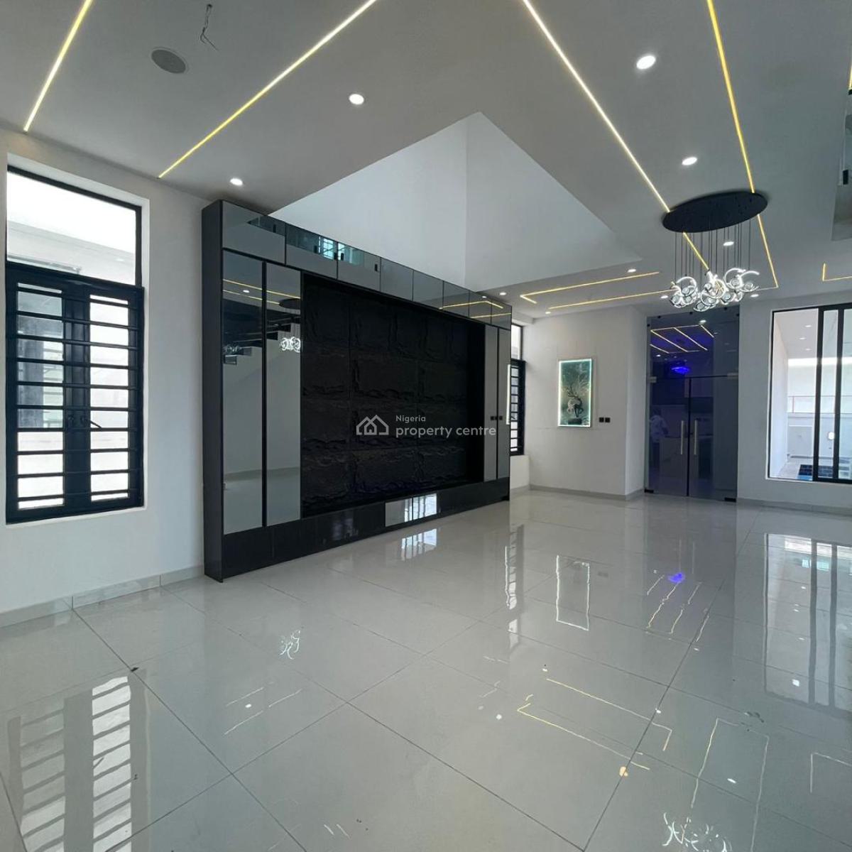 Beautifully Finished 5 Bedroom Fully Detached Duplex, Chevron, Lekki, Lagos, Detached Duplex for Sale