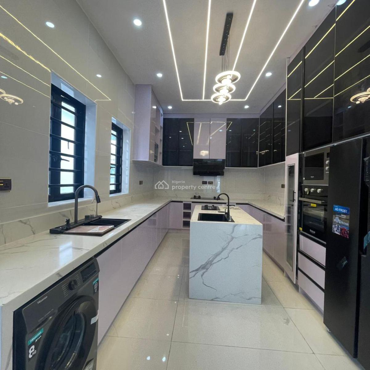 Beautifully Finished 5 Bedroom Fully Detached Duplex, Chevron, Lekki, Lagos, Detached Duplex for Sale