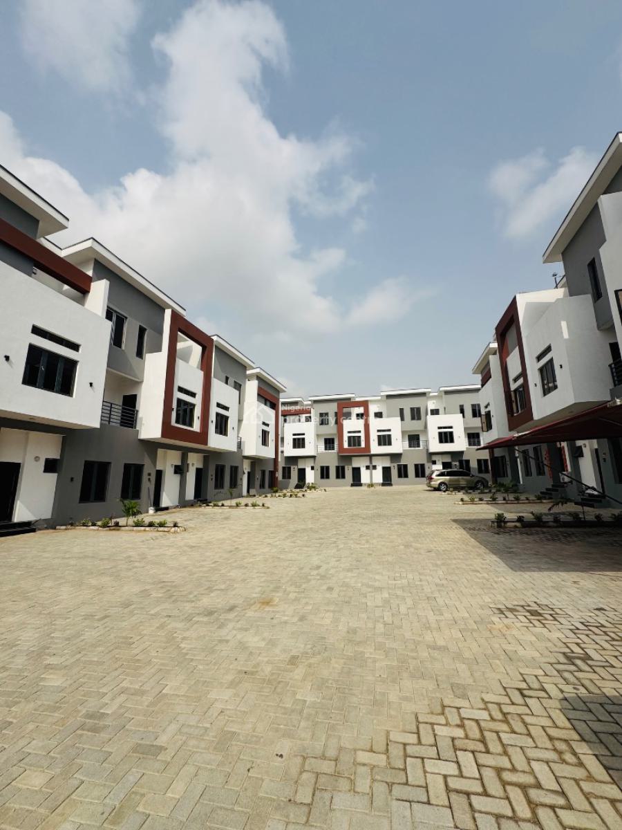 Newly Built 4 Bedroom Terrrace Duplex with a Room Bq, Oregun, Ikeja, Lagos, Terraced Duplex for Rent
