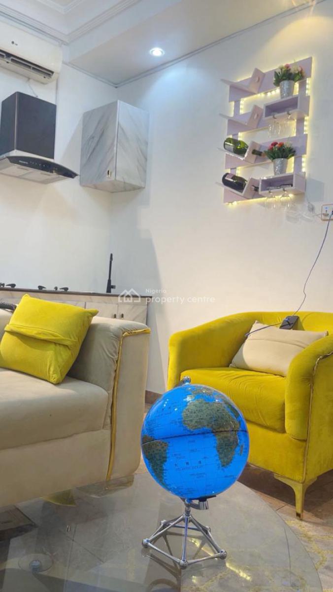 Luxury 1 Bedroom Furnished Apartment, Osapa London Estate, Lekki, Lagos, Mini Flat (room and Parlour) for Rent