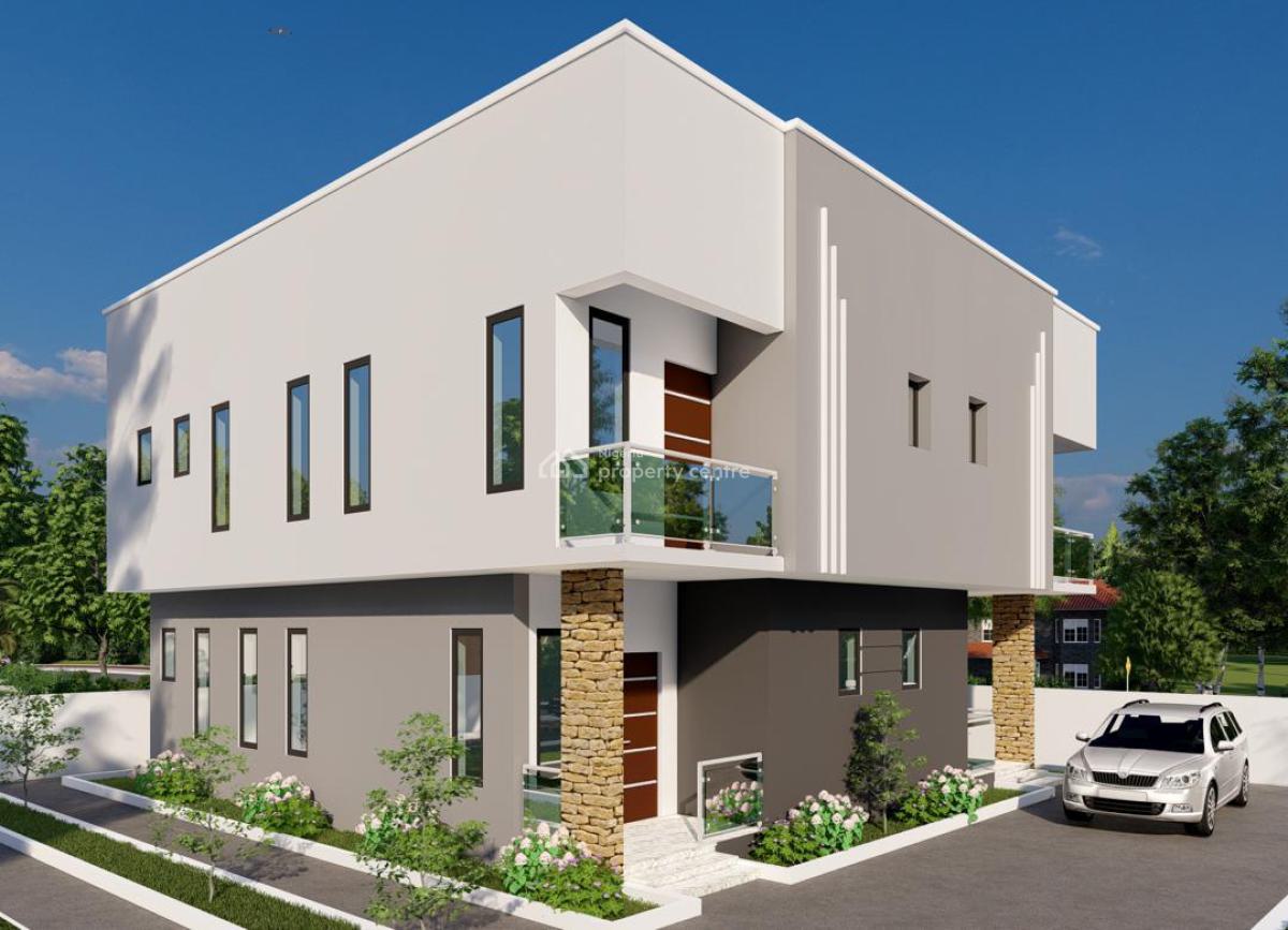 Off Plan 4 Bedroom Semi Detached House, Harmony Estate Adigun Avenue, Gra Phase 1, Magodo, Lagos, Semi-detached Duplex for Sale