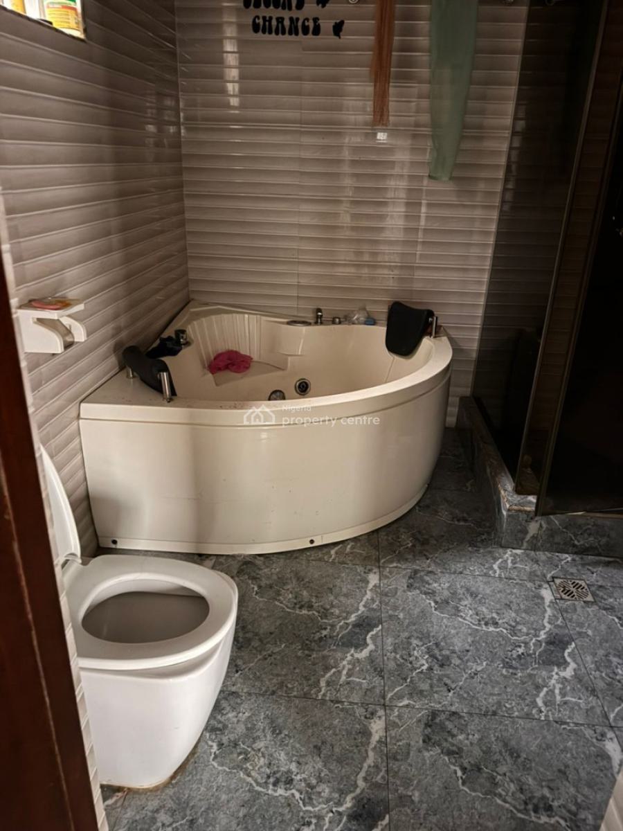 Massive Master Bedroom Upstairs Open Plan Kitchen in an Estate, Agungi, Lekki, Lagos, Self Contain (single Rooms) for Rent