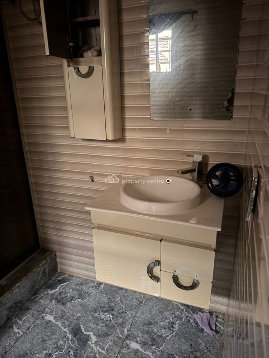 Massive Master Bedroom Upstairs Open Plan Kitchen in an Estate, Agungi, Lekki, Lagos, Self Contain (single Rooms) for Rent