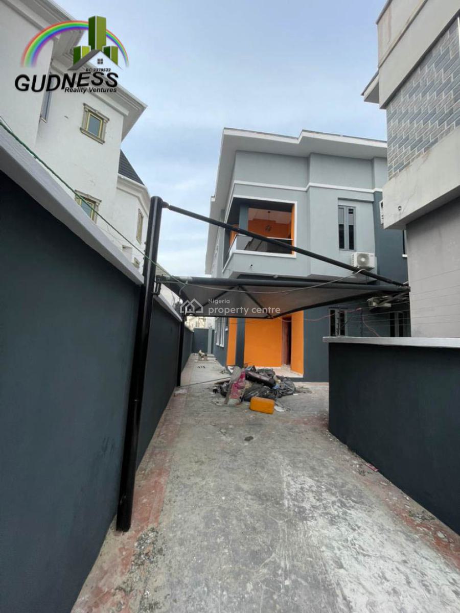 4 Bedroom Semi Datched Duplex with Bq, Chevron, Lekki, Lagos, Semi-detached Duplex for Rent