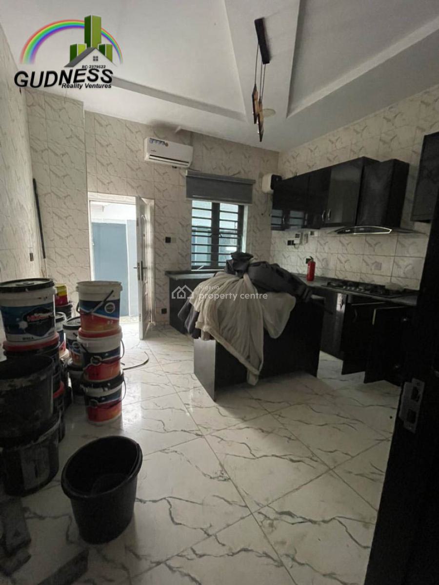 4 Bedroom Semi Datched Duplex with Bq, Chevron, Lekki, Lagos, Semi-detached Duplex for Rent