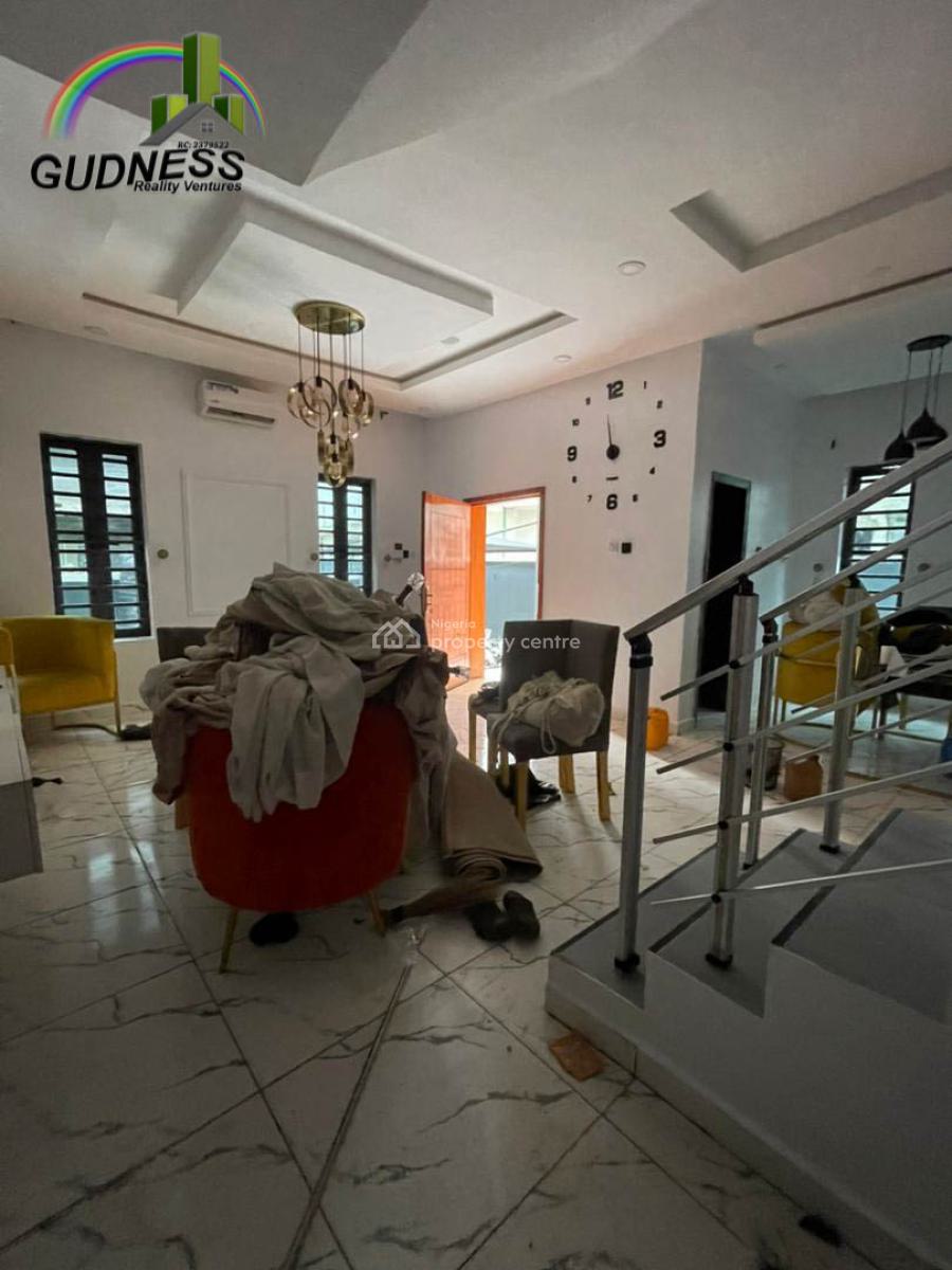 4 Bedroom Semi Datched Duplex with Bq, Chevron, Lekki, Lagos, Semi-detached Duplex for Rent
