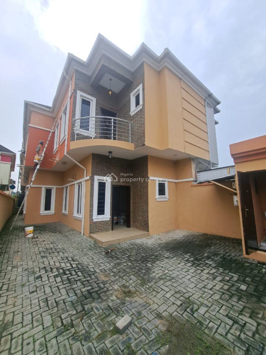 4 Bedroom Semi  Detached House, Ocean Breeze Estate, Ologolo, Lekki, Lagos, Semi-detached Duplex for Rent