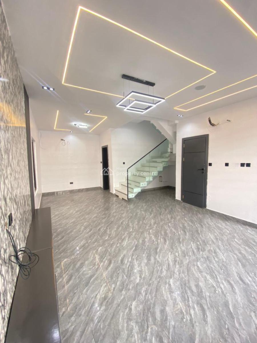 Newly Built 4 Bedroom Semi Detached Duplex with Bq, Orchid Road, Lekki, Lagos, Detached Duplex for Sale