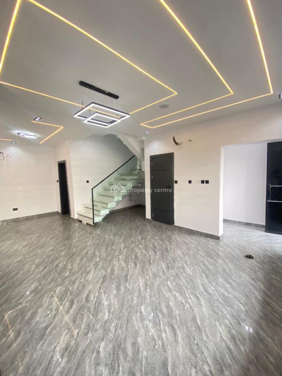 Newly Built 4 Bedroom Semi Detached Duplex with Bq, Orchid Road, Lekki, Lagos, Detached Duplex for Sale