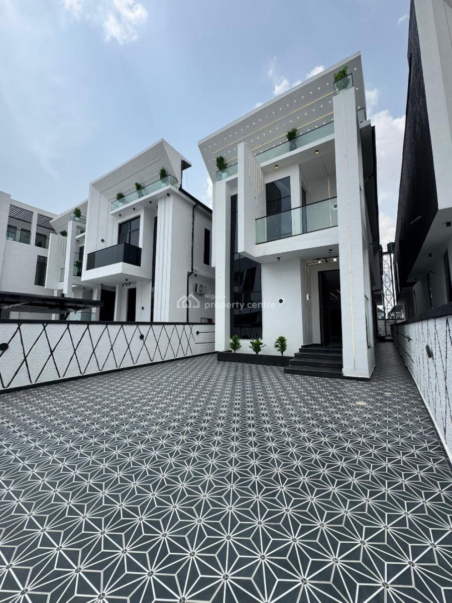 Luxury 5 Bedroom Detached Duplex with Bq, Chevron, Lekki Phase 2, Lekki, Lagos, Detached Duplex for Sale