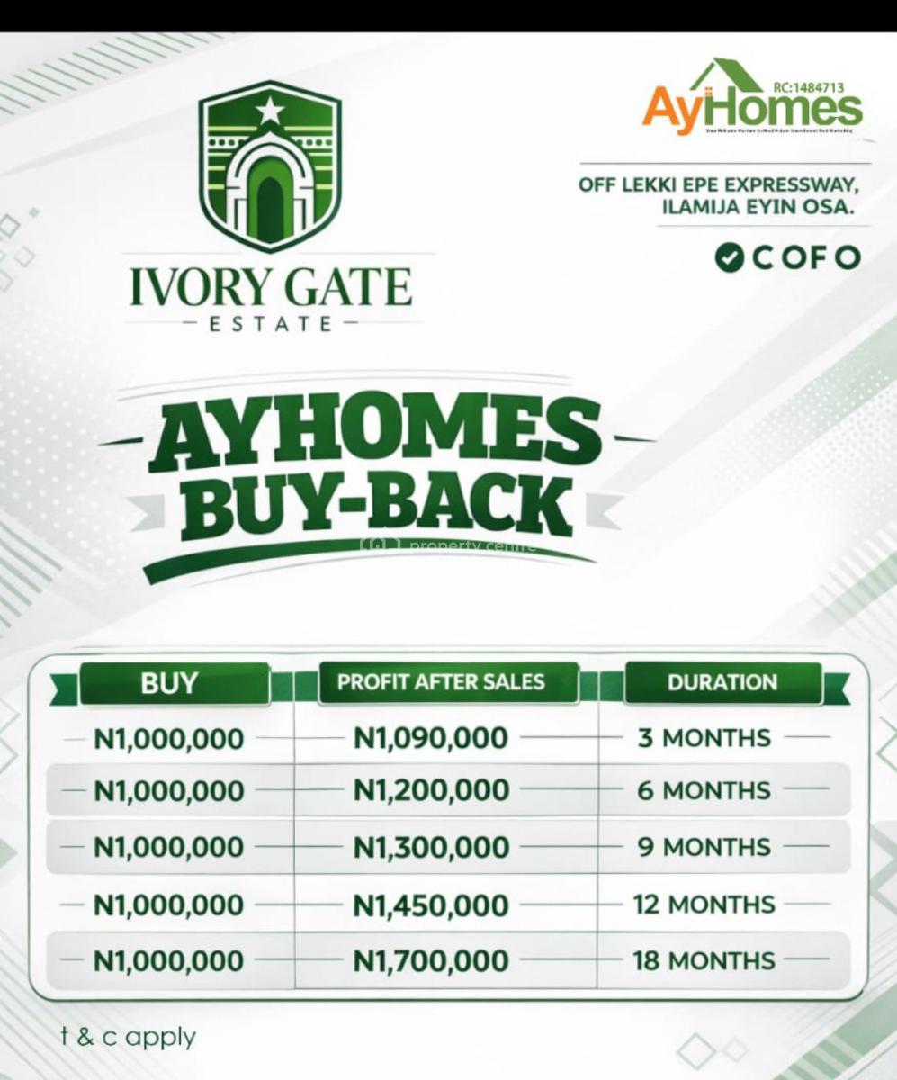 Plots of Land, Ayetoro, Ibeju Lekki, Lagos, Mixed-use Land for Rent