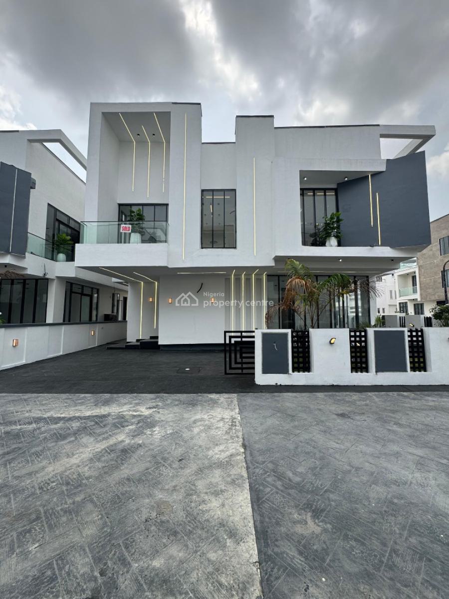 Luxury 5 Bedroom Detached Duplex with Bq, Chevron, Lekki Phase 2, Lekki, Lagos, Detached Duplex for Sale